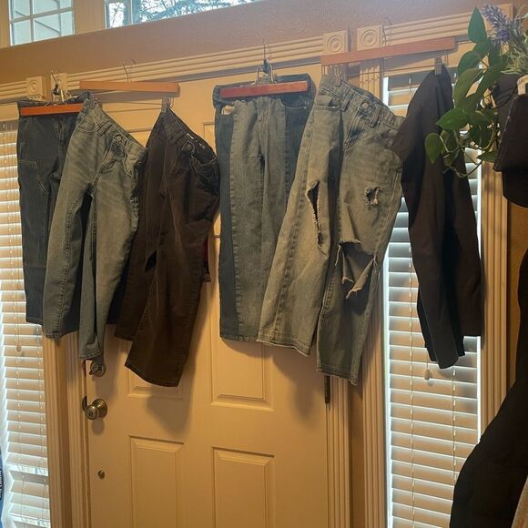 Old Navy Girls Size 10 Jeans x 5 pairs - Picture 1 of 9